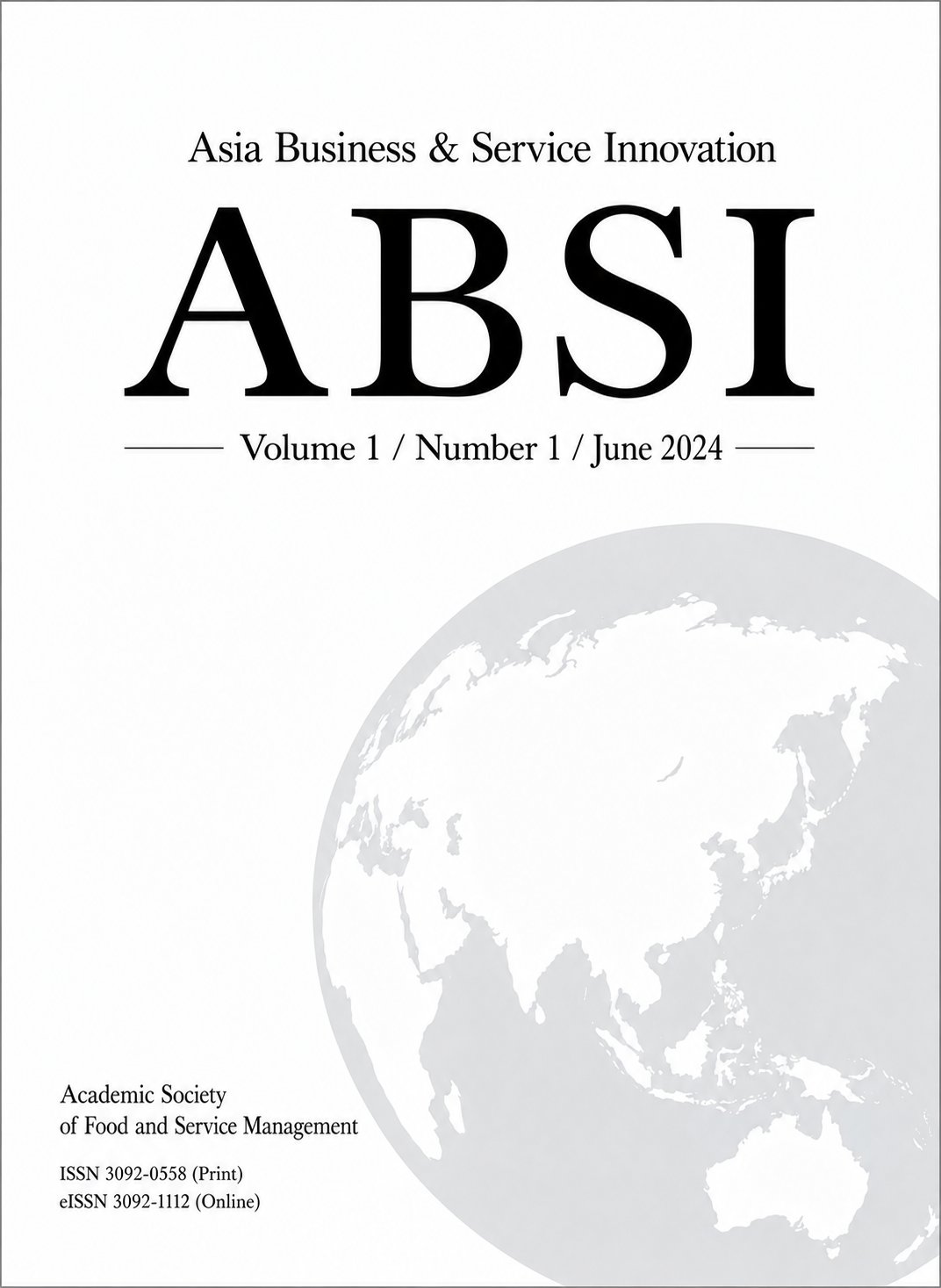 ABSI Volume 1, Issue 1