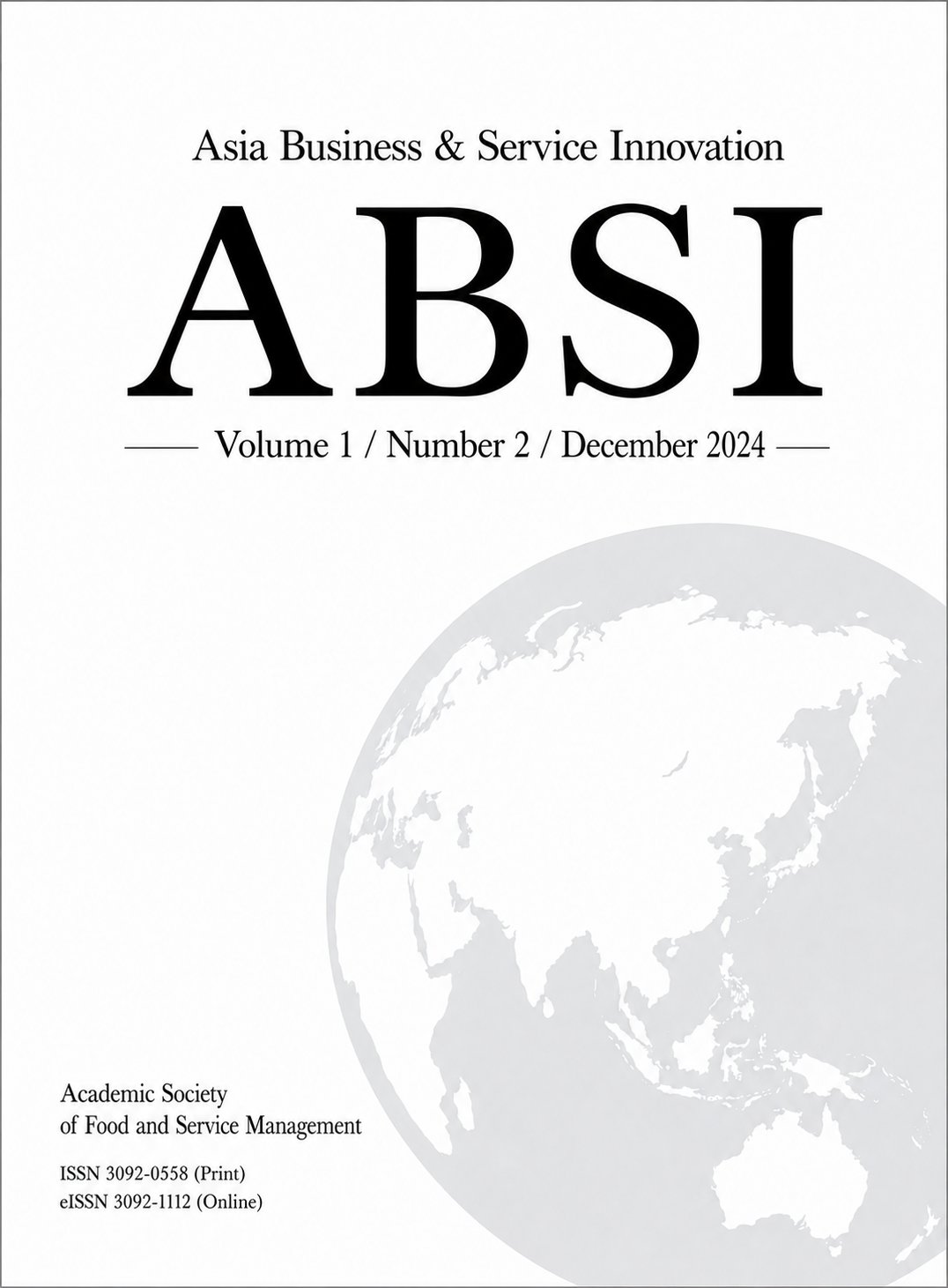 ABSI Volume 1, Issue 2
